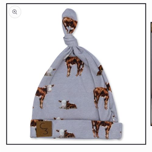 Hereford Newborn Baby Hat – Cowkid Clothing Company