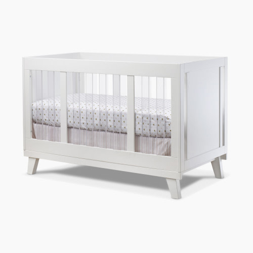 Sorelle Uptown Acrylic Crib - White