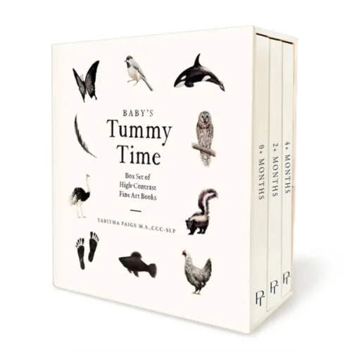 Baby's Tummy Time Book Box Set