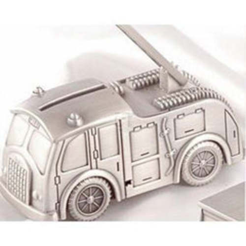 Leeber Fire Truck Bank