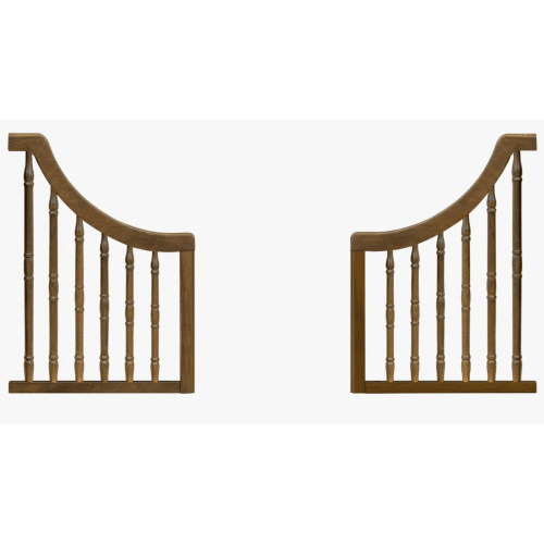 Liberty Toddler Bed Rail in Brown