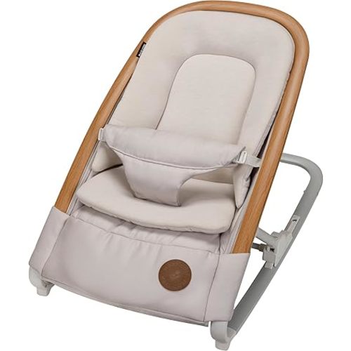 Maxi-Cosi Kori Berceuse 2 en 1, se replie à plat, pour voyager, tissus lavables, Horizon Sable