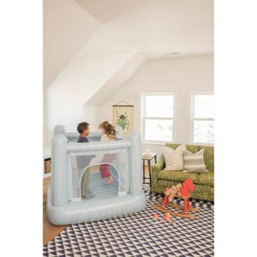 SMOL Mini Bounce House Blue Stripes