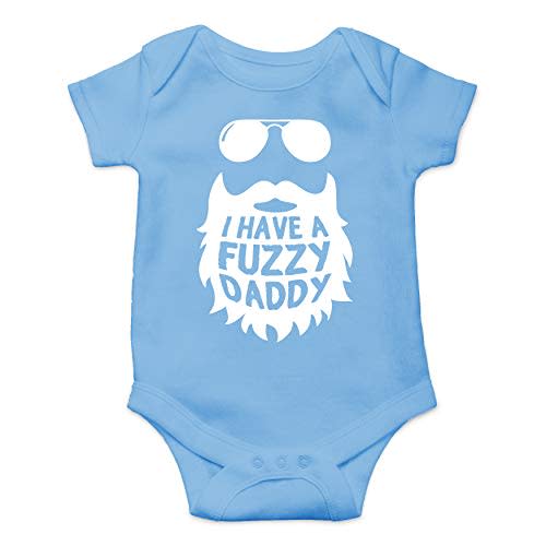 I Have a Fuzzy Daddy - Funny Baby Essentials Bodysuit - Newborn Girl Clothes Baby Boy Outfits