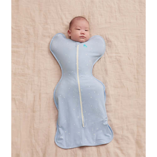 Swaddle Up™ 1.0 TOG Cotton Powder Blue Twinkle - Newborn