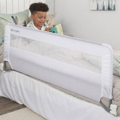 Regalo Swing down Bed Guard Rail XL - White