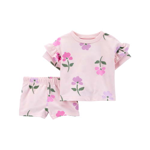 Carter's Child of Mine Baby Girl Outfit Set, 2-Piece, Sizes 0/3-24 Months