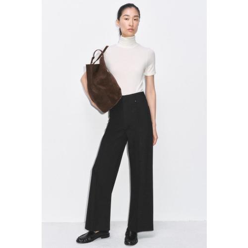 ZW COLLECTION HIGH WAIST WIDE LEG JEANS - Blue | ZARA United States