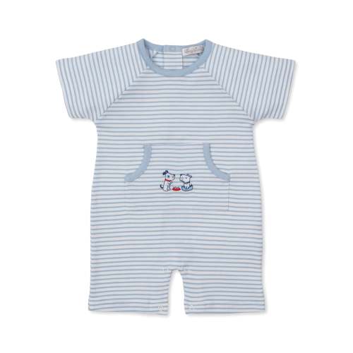 Puppy Patch Short Playsuit