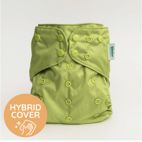 Solid Color: NEW Essentials Hybrid Wipeable Diaper Cover