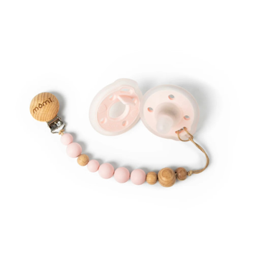 mōmi babypace pacifier gift set - seashell