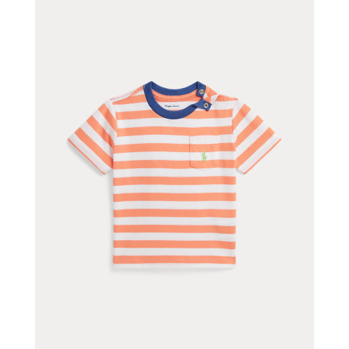 Striped Cotton Jersey Pocket Tee for Baby Boys | Ralph Lauren
