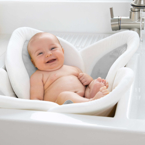 Blooming Bath Lotus Baby Bath - Grey/Dark Grey