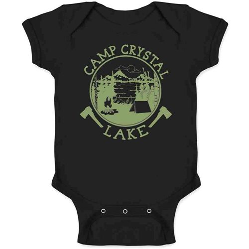 Pop Threads Camp Crystal Lake Counselor T Shirt Horror Movie Baby Toddler Kids Girl Boy T-Shirt