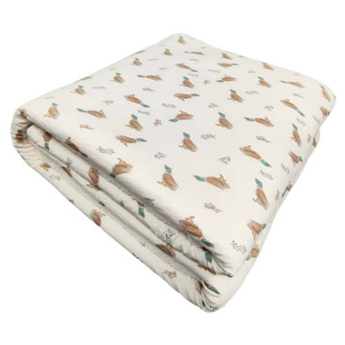 Little Mallard Duck Fuzzy Bamboo Blanket
