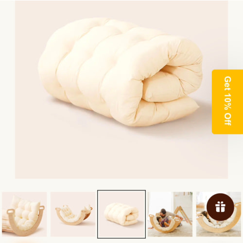 Tiny Land® Thick Padded Play Cushion - Arch Not Included