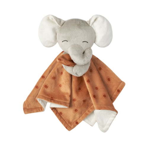 Modern Moments by Gerber Baby & Toddler Girl or Boy Gender Neutral Plush Security Blanket, Grey Elephant