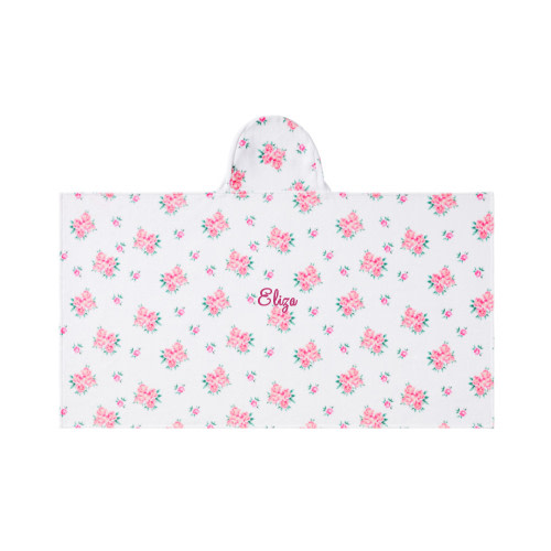 LoveShackFancy Velour Kid Hooded Towel