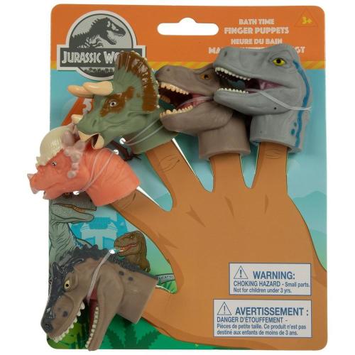 Jurassic World Bath Time Finger Puppets