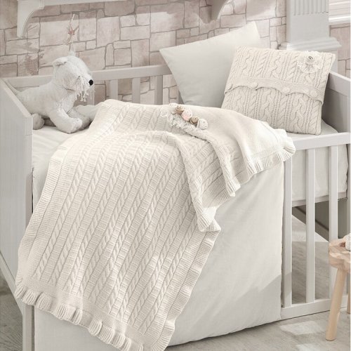 Olivera Organic 6 - Piece Crib Bedding Set