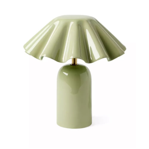 Brooks Fluted Cordless Table Lamp | Serena and Lily