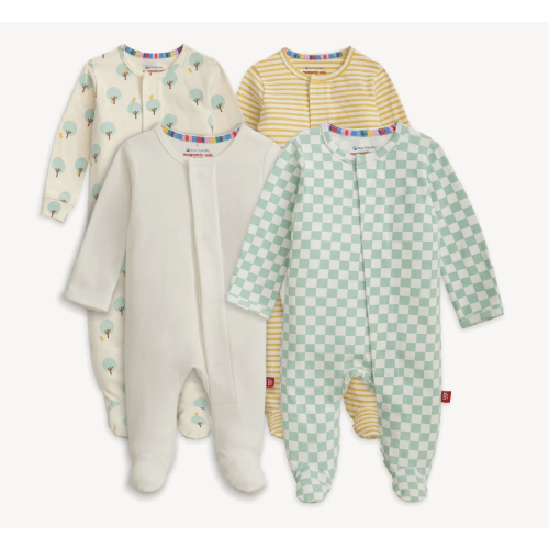 Magnetic 4-Pack Footie Bundle