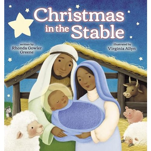 Christmas in the Stable (Touch-and-Feel Board Book)