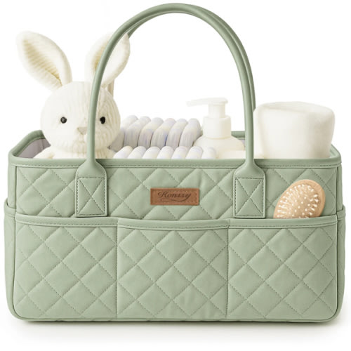 Diaper Caddy - Fog Green