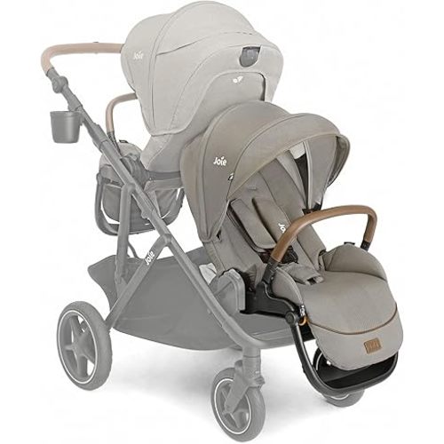 Chive Sibling Seat for Chive All-in-One Convertible Single-to-Double Modular Stroller with 20+ Customizable Modes, Suspension & All-Terrain Wheels, Expandable UPF 50+ Canopy (Dove)