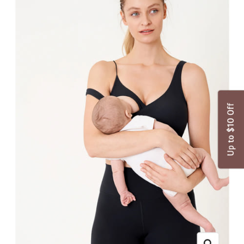 Natrelax® Nursing Crop Tank Top