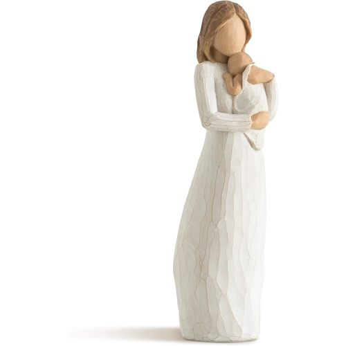 Willow Tree Angel of Mine, So Loved, so Very Loved, A Gift to Celebrate, New Families and Loving Family Relationships That Develop Between Parent and Child, Sculpted Hand-Painted Figure