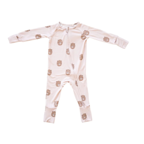 Bamboo Sleeper Pajamas - Teddy – Hello Gracie Lou