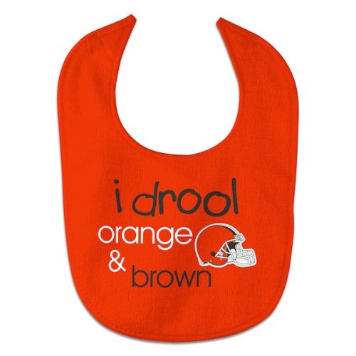 WinCraft Cleveland Browns I Drool All-Pro Baby Bib