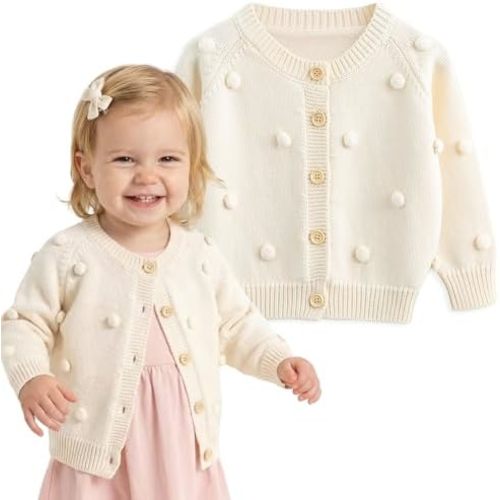 Simplee kids Toddler Girl Knit Cardigan Sweater