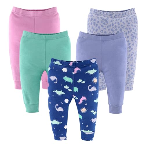 The Peanutshell Baby Girl Pants, Baby Girls' Clothing, Cotton Baby Clothes for Girls, Newborn to 24 Month Pants, Bottoms