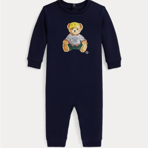 Polo Bear Fleece Coverall