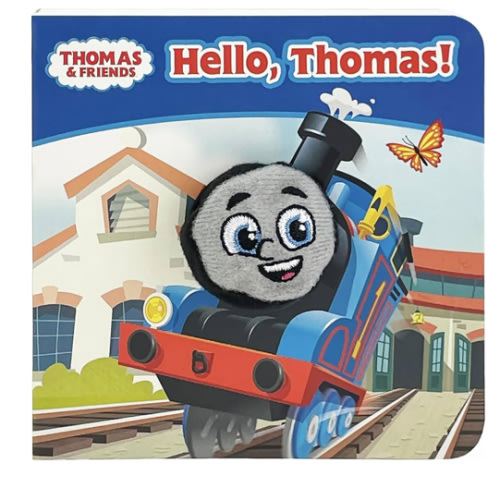 Hello, Thomas! Thomas the Tank Engine Children's Finger Puppet Board Book, Ages 1-4 (Thomas & Friends)