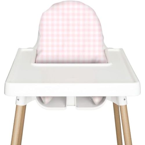 Nibble and Rest Highchair Cushion Cover for Inflatable Cushion, Compatible with IKEA Antilop Highchair, High Chair Accessories Stain-Proof and Wipeable Cushion Cover (Cushion NOT Included)