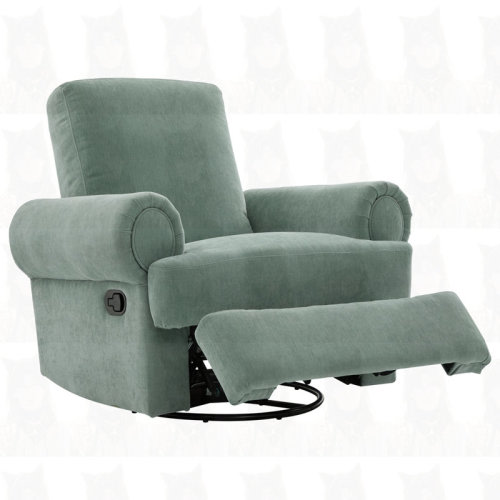 Red Barrel Studio® Manual Recliner Sofa Swivel Recliner Rocker Chair With Adjustable Backrest For Living Room, Bedroom, Or Nursery | Wayfair