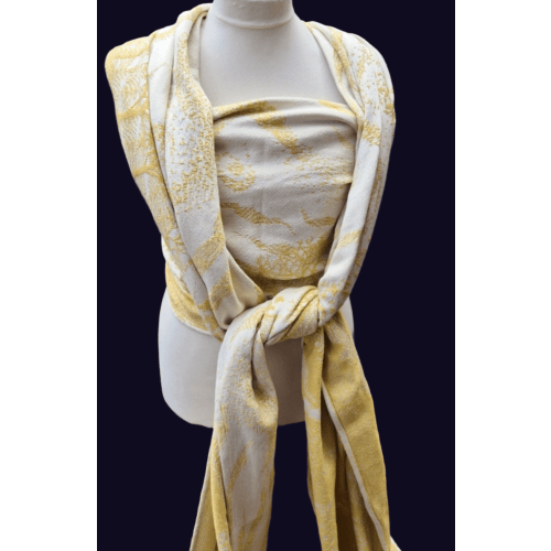 Buttercup Cirrus Murmuration ⋆ Firespiral Slings - Baby Wearing Wrap