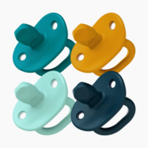 Boon JEWL Biometric Orthodontic Pacifier (4-Pack) - Blue