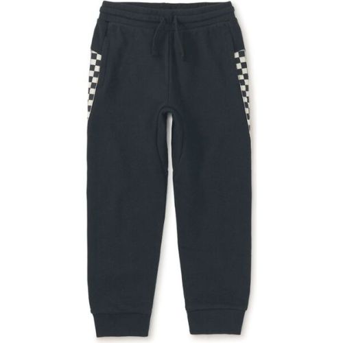 Stripe-Out Joggers, Jet Black