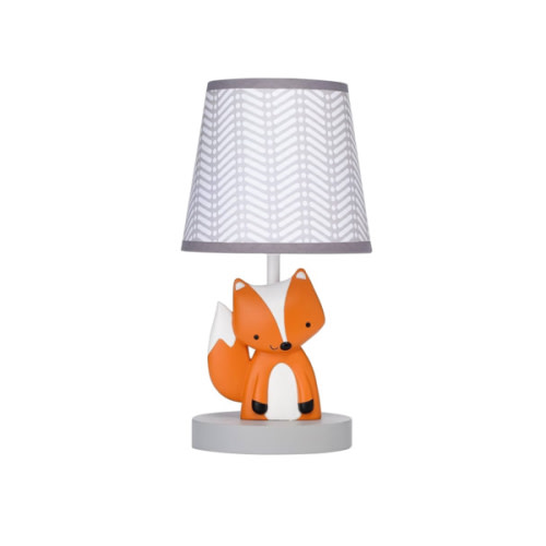 Acorn Lamp with Shade & Bulb