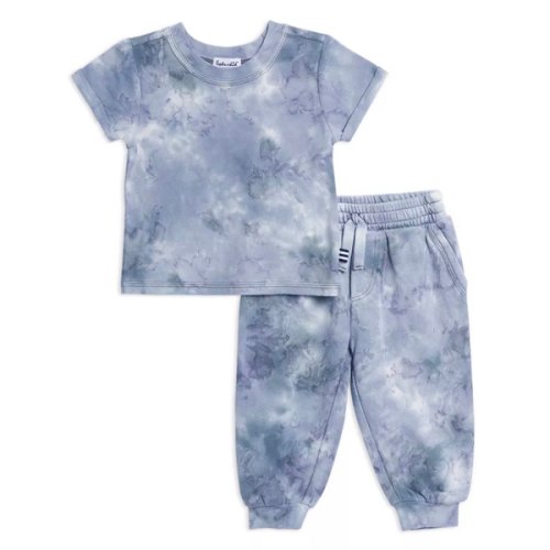 Boys' Shadow Wash Short Sleeved Tee & Pants Set - Baby