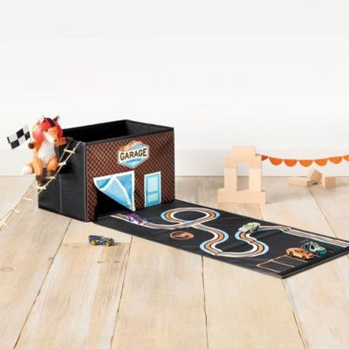 Hot Wheels Interactive Kids' Storage Bin with Built in Track - Hot Wheels by Pillowfort™