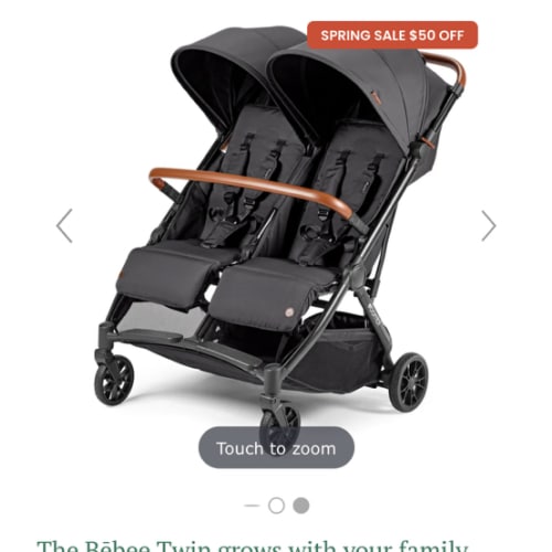 Bēbee Twin: Best Folding Double Stroller | Bombi Gear