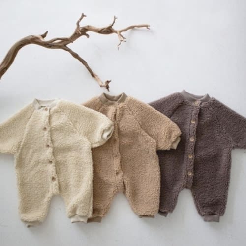 Furry Furry Teddy Romper