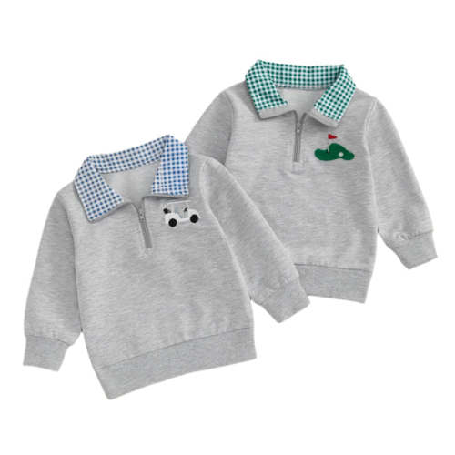 GOLF Collar Sweatshirt - Hazel & Bo