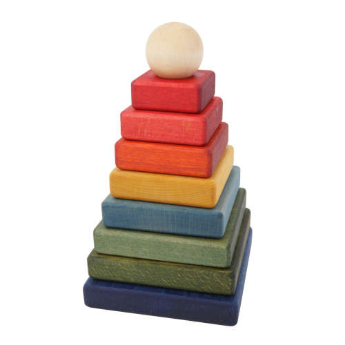 Stacking Pyramid | Rainbow