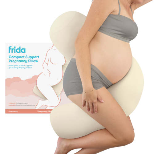Compact Support 4-in-1 Pregnancy Pillow – Frida | The fuss stops here.